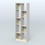 Стеллаж из ДСП серии ЛОФТ №8-1 Серый + Крем Вайс