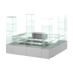 Павильон ИСТРА островной №1б (7, 29 кв.м), Серый