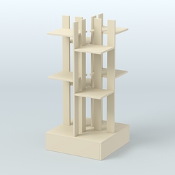 Стойка цветочница №3, Крем Вайс