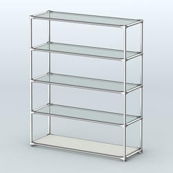 Островная торговая система ХРОМ 1200 мм №5, Белый