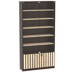 Витрина серии "Смок" №1, Дуб Венге и Дуб Сонома