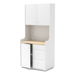 Офисная мини-кухня ЭЛЕГИЯ №3А, Белый