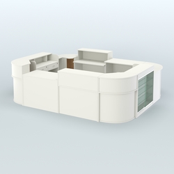 Островной павильон Чай и Кофе с собой №4, Белый