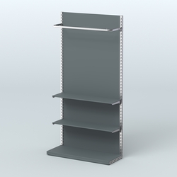 Система ЭЛЕГАНТ с ДСП №5 (1200 мм), Темно-Серый