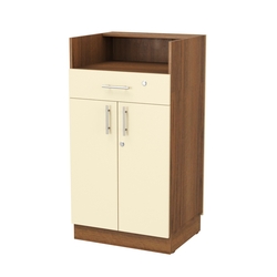 Кассовый прилавок "Диаманд" №10-600, Орех + Крем Вайс