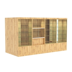 Павильон №3 из ДСП (5, 76 кв. м), Дуб Золотистый