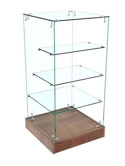 Прилавок Истра с цоколем №12 (открытый), Орех