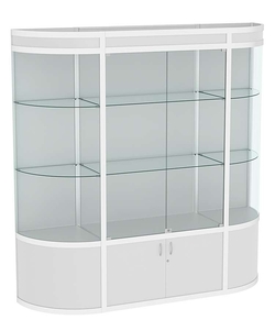 Витрина из профиля с секторами №5 (2-ух метровая), Серый