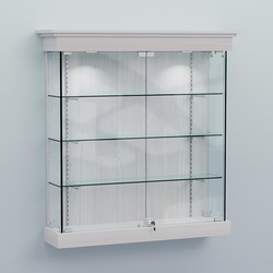 Витрина для музеев "Коллекция" настенная №2-3-РЕГ, Ясень Анкор светлый