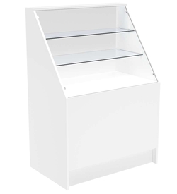 Прилавок из ДСП Эконом №7 (900 мм), Белый