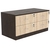Тумба T-19 900мм (H-450мм c 4-мя выдвижными ящиками) Дуб Венге и Дуб Сонома
