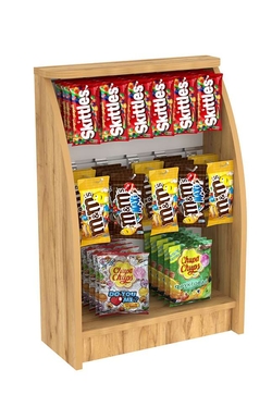 Прилавок Импульс №3ЭП-450, Дуб Золотистый