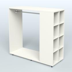 Островная система из ДСП №1, Белый