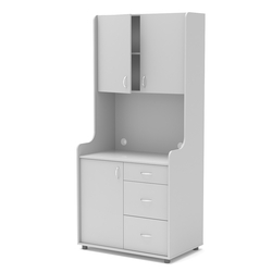 Офисная мини-кухня ЭЛЕГИЯ №3, Серый