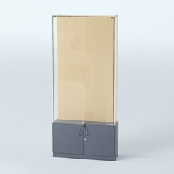 Витрина для медалей ИС-33-А (задняя стенка бархат), Темно-Серый