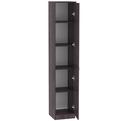 Шкаф офисный закрытый узкий Ш-42, Ясень Анкор темный - U31105