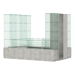 Павильон ИСТРА островной №7б (4, 86 кв.м), Метрополитан Грей