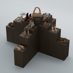 Демо-стенд Ступени-Крест №3, Дуб Венге