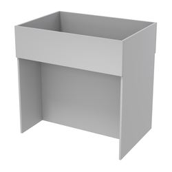 Корзина для распродаж из ДСП №4, Серый