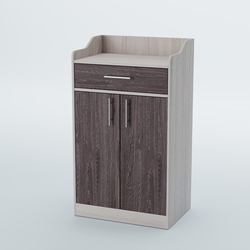 Стойка официанта "Бармен" №5, Ясень Анкор светлый + Ясень Анкор темный