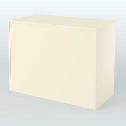 Ресепшен-Лайт прямоугольный под выдачу товара №13, Крем Вайс
