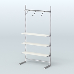 Система ЭЛЕГАНТ без ДСП №8 (1200 мм), Белый