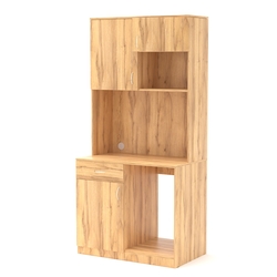 Офисная мини-кухня ПРАКТИК №5, Дуб Золотистый