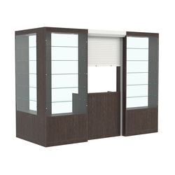 Угловой павильон №2-5П (3,24 кв.м), Дуб Венге