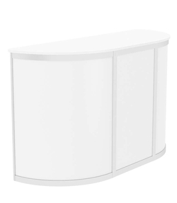 Прилавок из профиля с секторами №1 (открытый), Белый