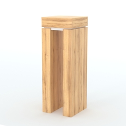 Подставка музейная "Коллекция" №10, Дуб Золотистый