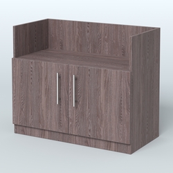 Креденция с нишей , Ясень Анкор темный