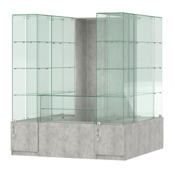 Павильон ИСТРА островной №9б (3, 24 кв.м), Метрополитан Грей