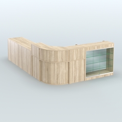 Угловой павильон Чай и Кофе с собой №5, Дуб Сонома