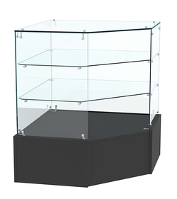 Прилавок Истра №5 угловой (открытый), Черный