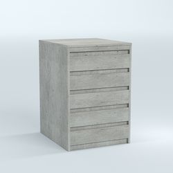 Стол-ресепшен серии ПРАЙМ №2А, Метрополитан Грей