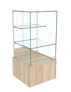 Прилавок выставочный ОТРАЖЕНИЕ №11, Дуб сонома