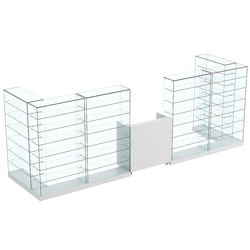 Торговый островок ХИТ ПРОДАЖ №9 (открытый) (5.4 кв.м), Серый