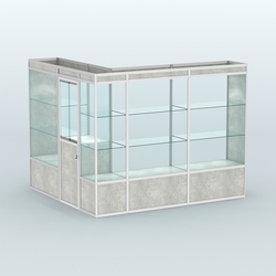 Павильон из профиля угловой №1а (5,5 кв.м), Метрополитан Грей