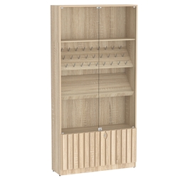 Витрина серии "Смок" №6, Дуб Сонома