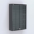 Витрина настенная №202-1А высокая Антрацит