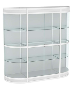 Витрина из профиля с секторами №7 (2-ух метровая), Серый