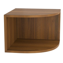 Антресоль Эконом №6а-400 угловая, Орех