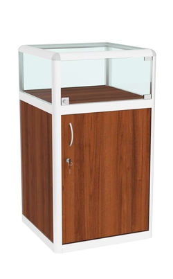 Прилавок из профиля Стаканчик №2  (закрытый), Орех