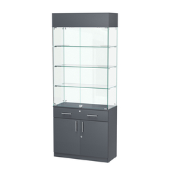 Витрина ювелирная "Диаманд" №12, Темно-Серый