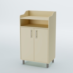 Стойка официанта "Бармен" №4-Н на ножках, Крем Вайс