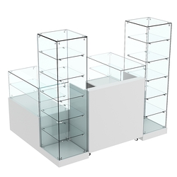 Торговый островок ХИТ ПРОДАЖ №14 (открытый) (2, 43 кв.м), Серый