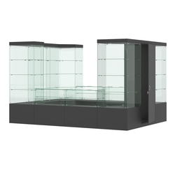 Павильон ИСТРА островной №8б (8, 32 кв.м), Черный