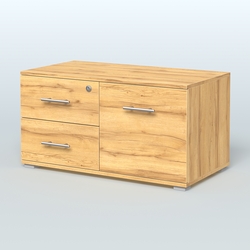 Тумба Динен №1 приставная широкая, Дуб Золотистый