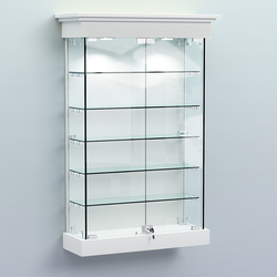 Витрина для музеев "Коллекция" настенная №1-5, Белый