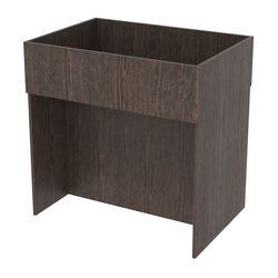 Корзина для распродаж из ДСП №4, Дуб Венге